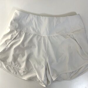 Aritzia Tna White Athletic Shorts
